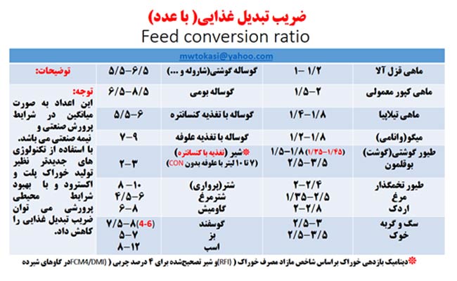 ضریب-تبدیل-خوراک-و-ضریب-تبدیل-خوراک-مؤثر