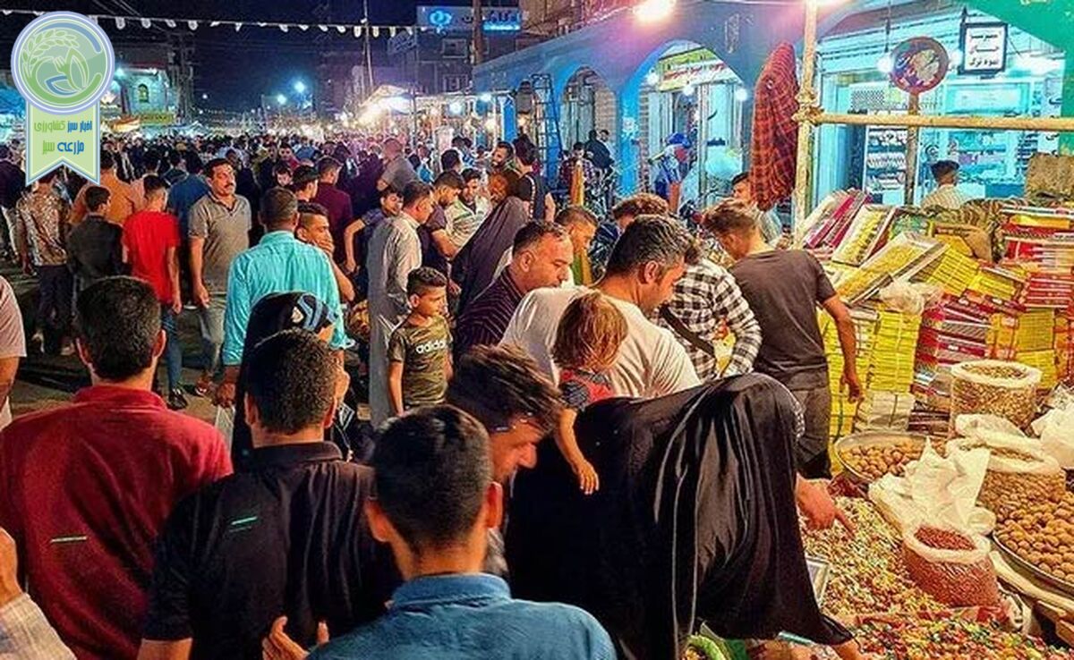 بازاری برای روزه‌داران

