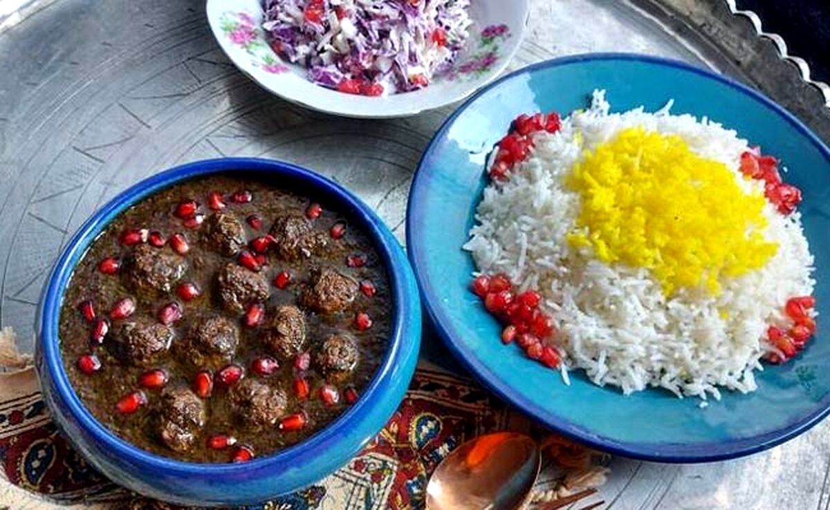 خورشت انار بیج برای روز‌های کوتاه پاییزی+ جزئیات

