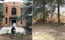 دومین بیمارستان تاریخی ایران ویران شد

