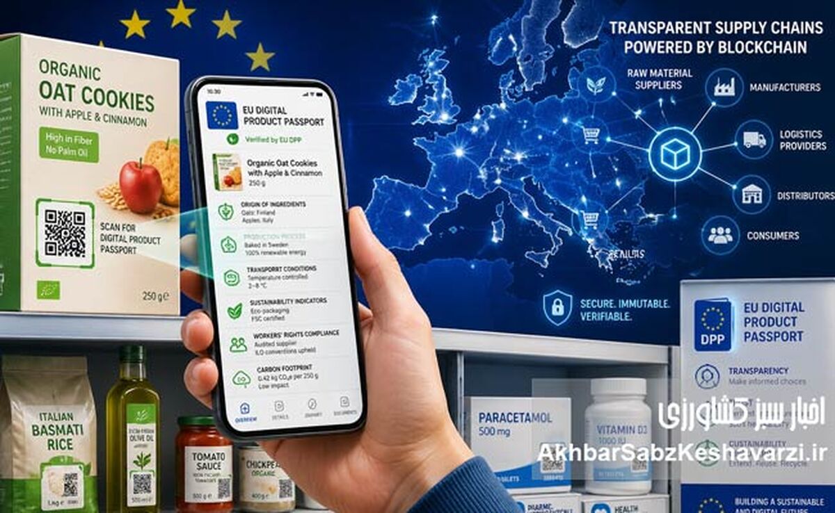اتحادیه اروپا با گذرنامه دیجیتال محصول بازار را شفاف می‌کند
