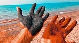 گردشگری بی‌ضابطه بلای جان سواحل نقره‌ای هرمزگان