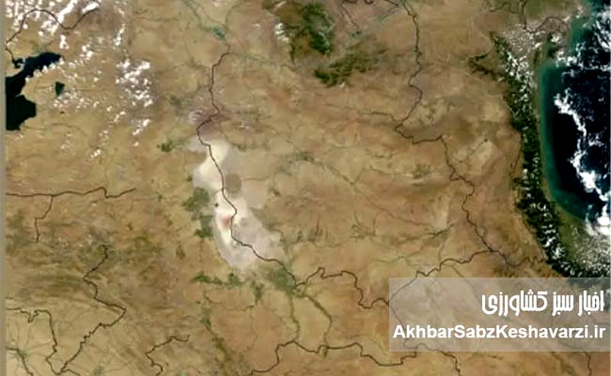 دریاچه ارومیه کاملاً محو شد! تصاویر ماهواره‌ای ناسا چه می‌گویند؟+ عکس