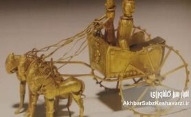 ارابه طلایی چهار اسب هخامنشیان: درخشان‌ترین شاهکار از گنجینه اسرارآمیز آمو دریا+ ویدئو