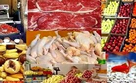 بازار کالاهای اساسی در ساحل آرامش+ جدول

