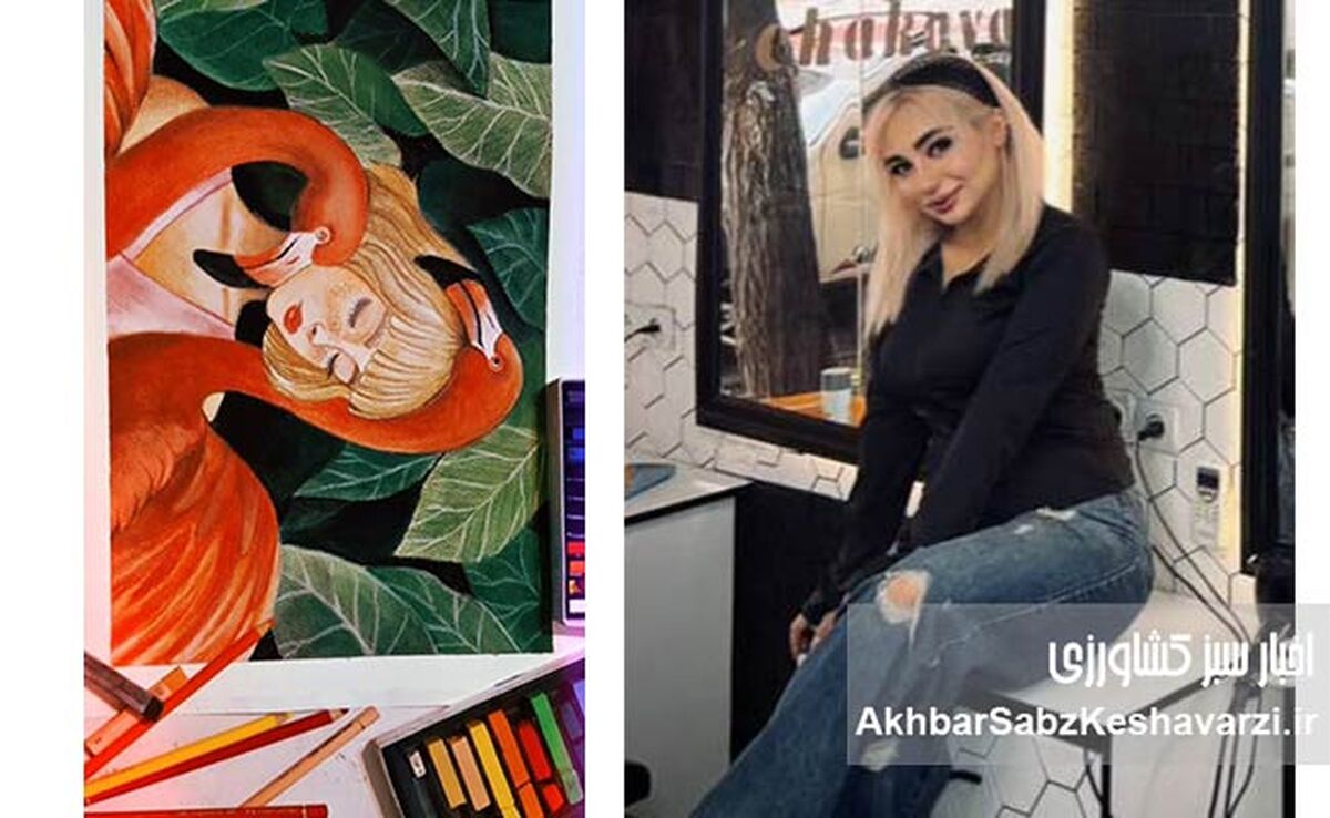 هنر نقاشی روژینا؛ زیبا و چشم‌نواز