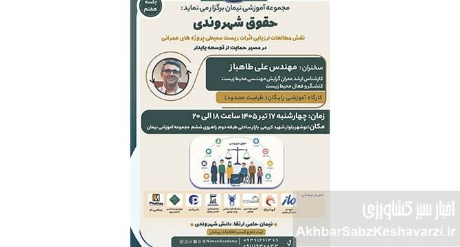 نوشهر میزبان نشست مهم «حقوق شهروندی» درباره توسعه پایدار منطقه‌ای شد