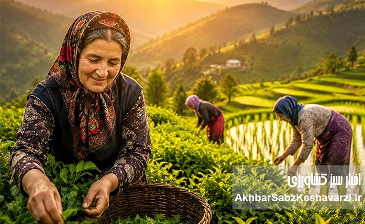 بانوان شالیزار و باغ‌های چای؛ فرشتگان سبز امنیت غذایی ایران+ ویدئو