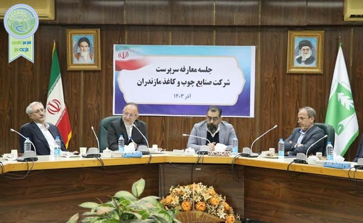 دکتر قاسم محمدی مدیریت شرکت صنایع چوب و کاغذ مازندران را پذیرفت

