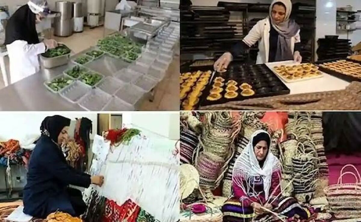 ۸۰ درصد مشاغل خانگی در اختیار زنان

