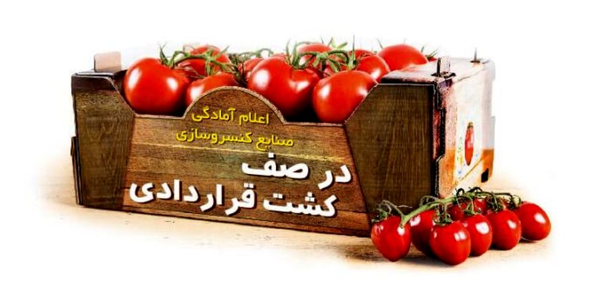 اعلام آمادگی صنایع کنسروسازی برای کشت قراردادی