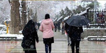 کاهش ۱۲ درجه ای دما در برخی نقاط کشور