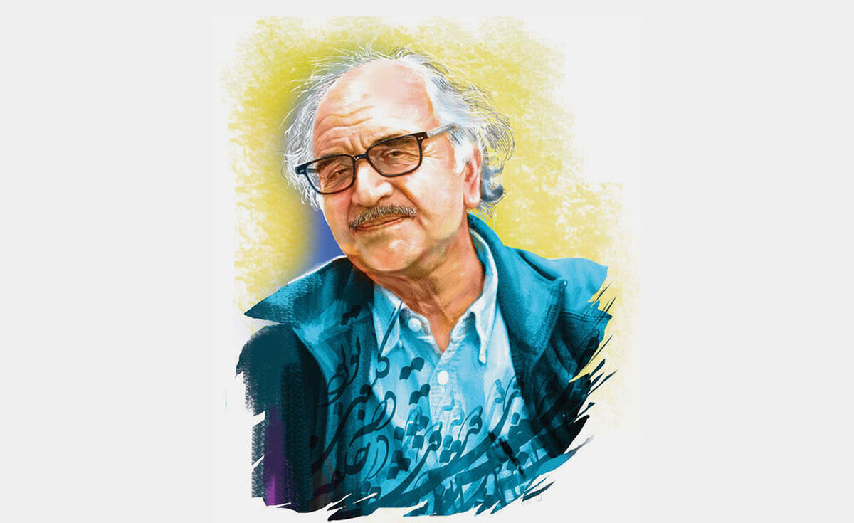 رونمایی از دیوارنگاره میدان جهاد به پاس بیش از ۶۰ سال تلاش شفیعی کدکنی