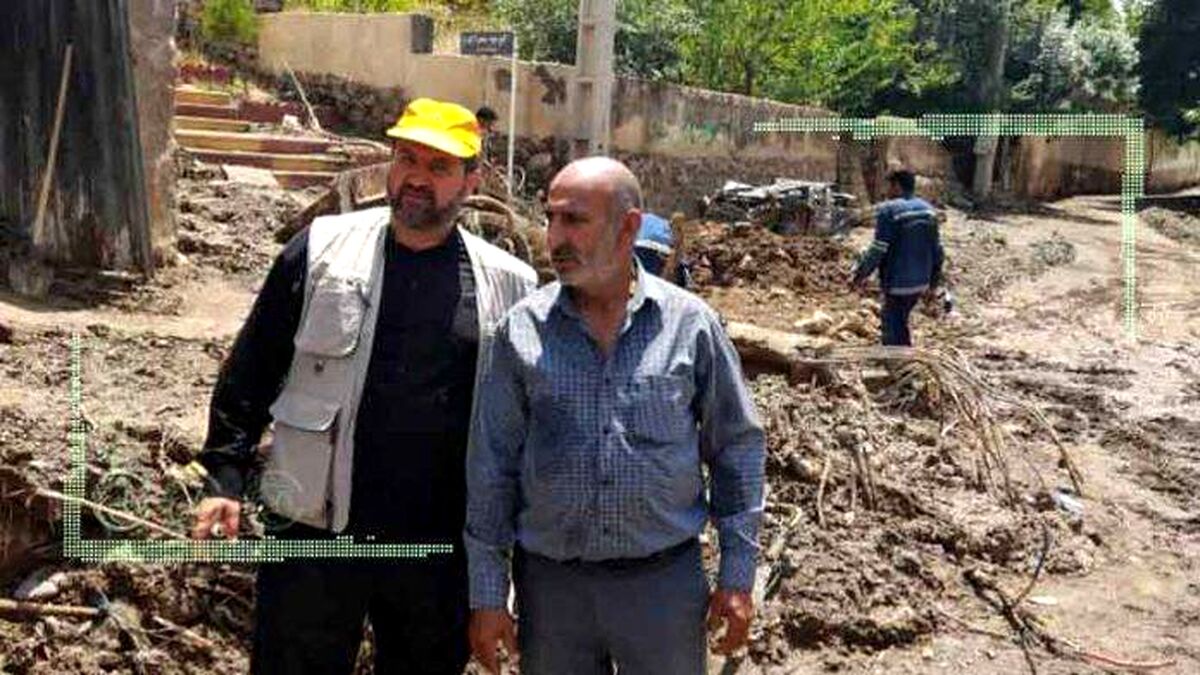 خسارت صدها میلیارد تومانی سیل به وسکاره رودهن