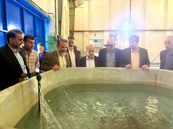 مرکز شهید باهنر کلاردشت، سایت پشتیبان تولید بچه‌ماهی آزاد و توسعه آبزی‌پروری قفس در خزر