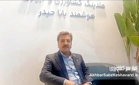 بدون هوشمندسازی کشاورزی، تولید احیا نمی‌شود+ ویدئو