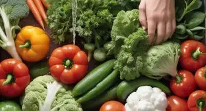 آیا شستن میوه و سبزی با آب خالی برای کاهش باقی‌مانده سموم کافی است؟ 