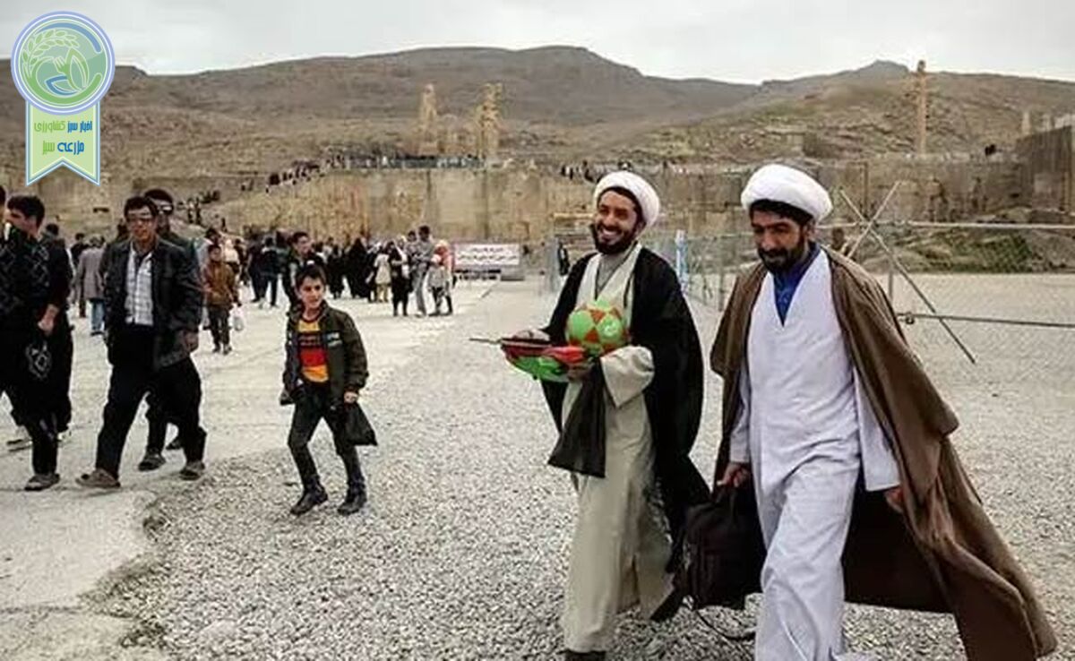 ساخت نمازخانه و وضوخانه در تخت جمشید

