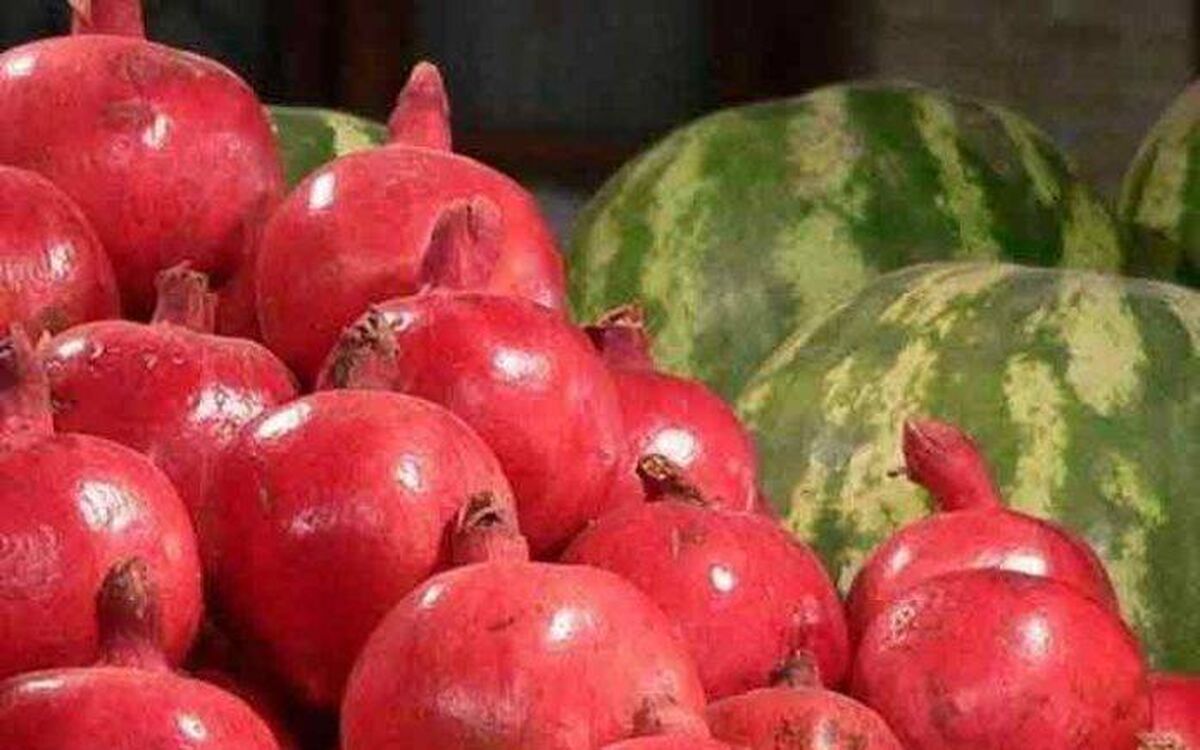 ۶ هزار تن بار هندوانه و انار وارد تهران شد