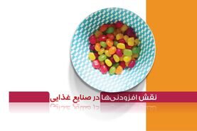 نقش افزودنی‌ها در صنایع غذایی

