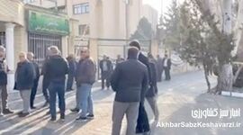 تجمع گاوداران تبریز؛ فریاد معیشت در برابر درهای بسته جهاد کشاورزی+ویدئو
