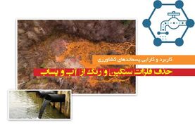حذف فلزات سنگین و رنگ از آب و پساب

