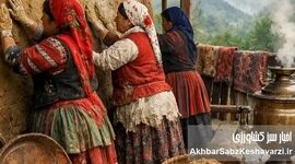«دِتِیم»؛ رقصِ گل بر دیواره‌های تبرستان/ آیین خانه‌تکانی به وقتِ مازندران