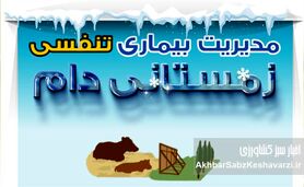 بیماری تنفسی زمستانی دام؛ تهدید خاموشی که دامدار را غافلگیر می‌کند