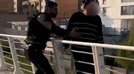 نجات جان دختر جوان در پارک ملل ساری توسط پلیس+ ویدئو

