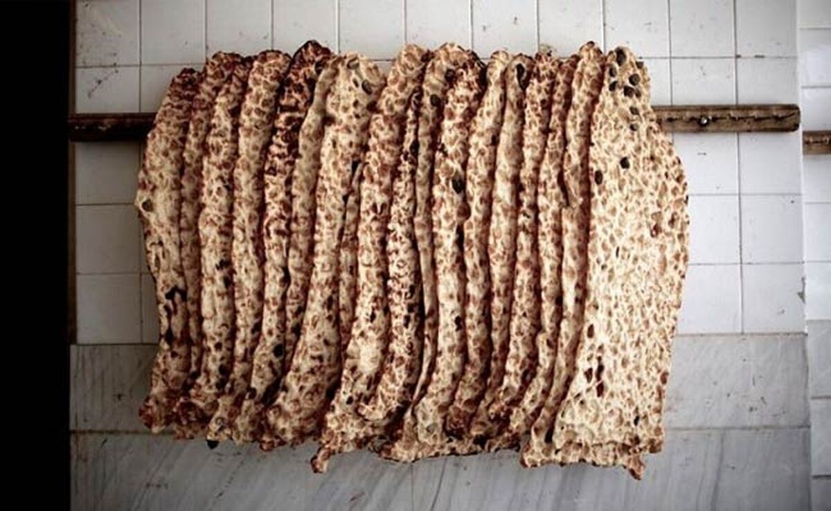 نان سنگک ۳ برابر گران‌تر از قبل

