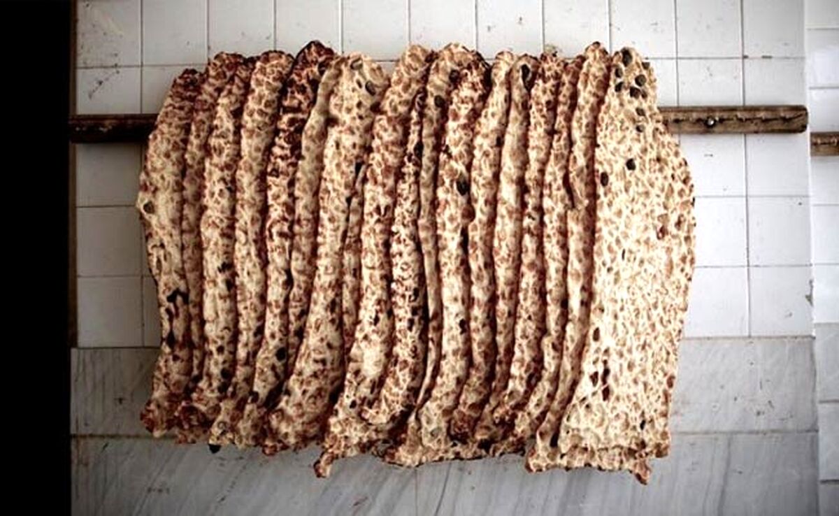 نان سنگک ۳ برابر گران‌تر از قبل

