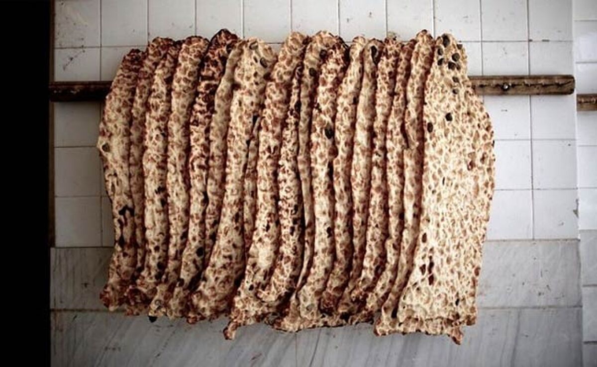 نان سنگک ۳ برابر گران‌تر از قبل

