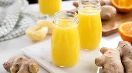 شات‌های زنجبیل را به جای قهوه ناشتا مصرف کنید