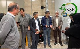 بازدید ارزیابان آب و خاک از آزمایشگاه کیمیای سبز